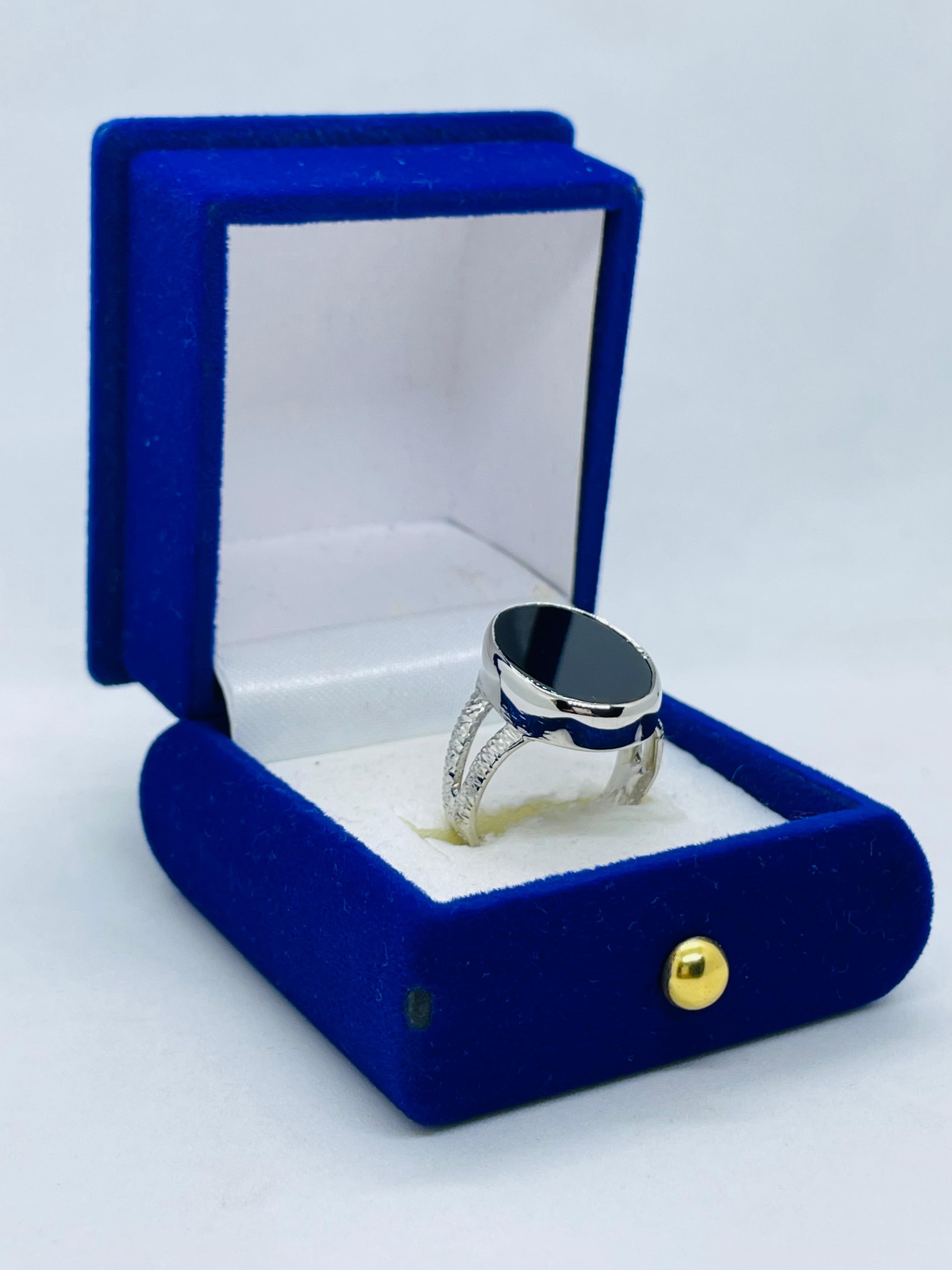 Male silver rings